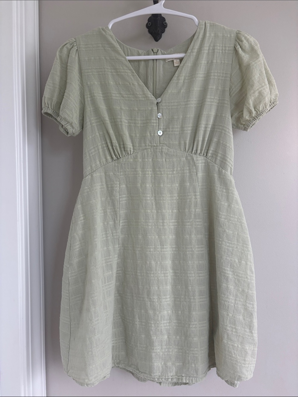 Chelsea & Violet Girls Mint Green Cotton Dress Size Large